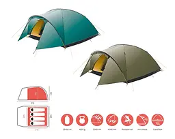 Намет Grand Canyon Topeka 4 Capulet Olive (330028) (DAS301592) - мініатюра 12