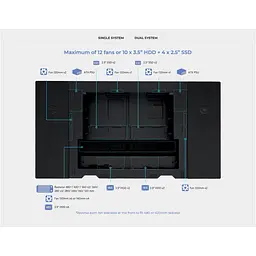 Геймерський стіл Lian Li DK07X Gaming Desk Black (G99.DK07X.10EU) - мініатюра 15