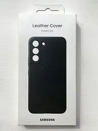 Чохол шкіряний оригінальний Leather Cover для Samsung Galaxy S22 EF-VS901LBEGRU Black - мініатюра 9