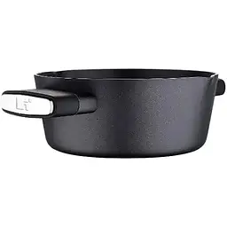 Каструля з кришкою Bergner Ion plus BG-35910-BK 20 см 2 л чорна - мініатюра 2