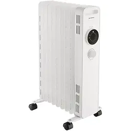 Масляний обігрівач Kumtel KUM-1225S White [73603] - мініатюра 3