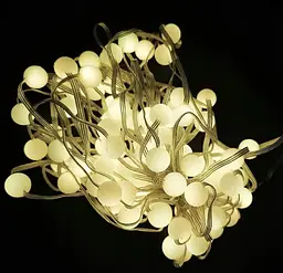 Гірлянда Sun Lamp Розумна світлодіодна музична 200 LED 20 м кульки Multi різнокольорові USB керування від смартфона - мініатюра 7