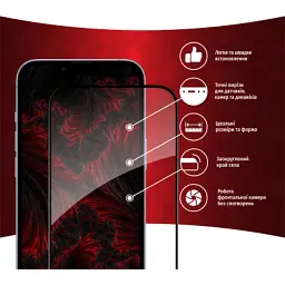 Скло захисне Intaleo Full Glue Apple iPhone 14 Plus (1283126542091) - мініатюра 2