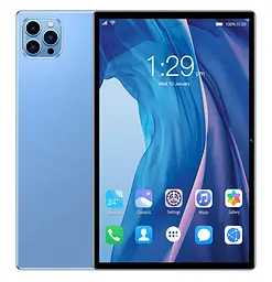 Планшет BDF P37 4ГБ 64ГБ Android 13 для роботи та розваг з IPS екраном 10.1 Blue