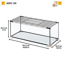Клітка Ferplast Jerry 100 для гризунів - мініатюра 2