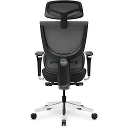 Крісло Mealux S8 Air Fabric Black (арт. HF-S8P F/B) - мініатюра 3