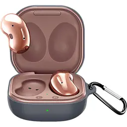 Чохол для навушників BeCover Silicon для Samsung Galaxy Buds 2 / Buds Live / Buds Pro Gray (705409)