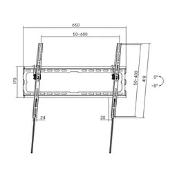 Кронштейн AGN AGN80-460T - миниатюра 8