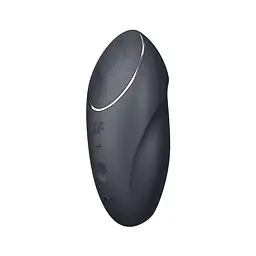 Кліторальний стимулятор Satisfyer Tap & Climax 1 Grey - мініатюра 2