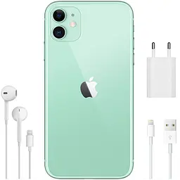 Смартфон Apple iPhone 11 128GB Green Model A2221 (Grade B) Seller Refurbished - мініатюра 6