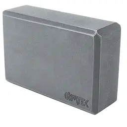 Блок для йоги Gymtek EVA сірий - мініатюра 1