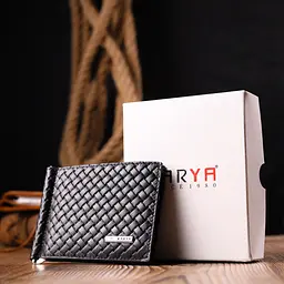 Чоловічий шкіряний затискач KARYA 11х8х0.5 см acs0023937 - мініатюра 8