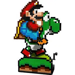 Конструктор LEGO Super Mario Super Mario World: Маріо і Йоші, 1215 деталей (71438) - мініатюра 2