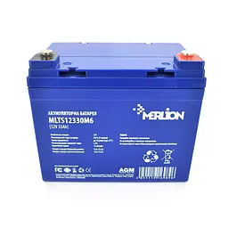 Акумуляторна батарея Merlion AGM MLTS12330M6 12 V 33 Ah Tesla 