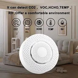 Wifi датчик аналізатор якості повітря за 5 параметрами Smart air box 01-Z, Tuya smart life app (101164) - мініатюра 3