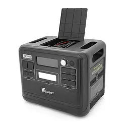 Портативна зарядна станція FOSSiBOT F2400, 2200W/2048Wh LiFePO₄, MPPT 500W max, XT60-12V/25А, 2xDC5521-12V-3A, CarPort-12V-10A, 2xAC23 4xUSB-C-100W, Wi-Fi, Bluetooth, charge 2 h,386*840*321 мм. 22кг - мініатюра 2