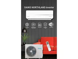 Спліт-система DAIKO Northland Inverter GRK-H12WINX/GRK-I12WINX - мініатюра 6