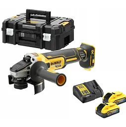 Шліфмашина кутова акумуляторна DeWalt з АКБ та ЗУ DCG405H2T - мініатюра 2