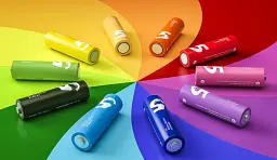 Батарейка ZMI Alkaline Battery ZI5 Rainbow AA 40 шт. - мініатюра 4