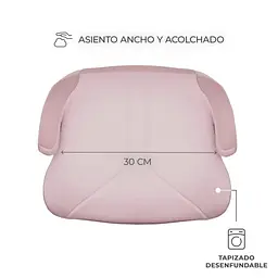 Автокрісло Kinderkraft i-Boost 2 бустер Pink (KCIBOO02PNK0000) (5902533929184) - мініатюра 3