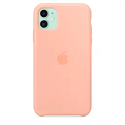Чохол Silicone Case для Apple iPhone 11 [Grapefruit] ААА [48749] - мініатюра 4