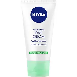 Матуючий денний крем Nivea Інтенсивне зволоження 24 години для комбінованої та жирної шкіри 50 мл - мініатюра 2