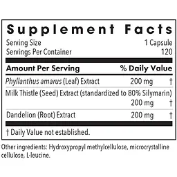 Комплекс для печінки Allergy Research Group Phyllanthus Complex 120 капсул (ALG-70750) - мініатюра 3