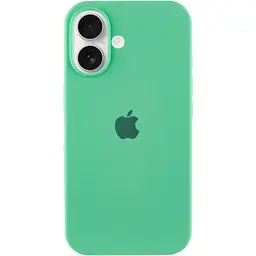 Чохол Silicone Case для Apple iPhone 16 Spearmint AA [115075]