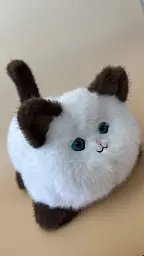 Інтерактивна м'яка іграшка кішка AiDA Smart Blinking Cat - мініатюра 3