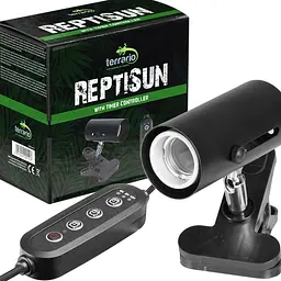 Світильник з затискної ручкою і таймером Terrario ReptiSun Time Control 200W - мініатюра 2