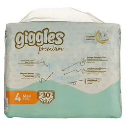 Підгузки Giggles Premium Maxi 4 (7-18 кг) 30 шт. - мініатюра 2