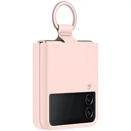 Оригінальний силіконовий чохол із кільцем Samsung для Galaxy Z Flip4 Silicone Cover with Ring Pink EF-PF721TPEGUA - мініатюра 7