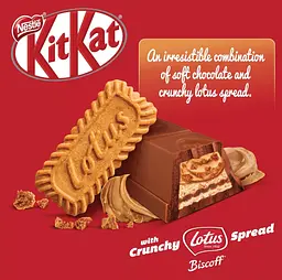 Батончики KitKat Mini Moments with Lotus Biscoff 195.6 г - мініатюра 3