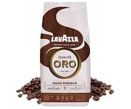 Кава зернова Lavazza Qualita Oro Gran Riserva 100% арабіка 1 кг