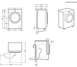 Пральна машина Electrolux фронтальна, 6кг (EW6S426BUI) - мініатюра 7