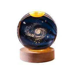 Світлодіодний 3D нічник куля Чумацький шлях, USB (WLS-QX-YD2369)