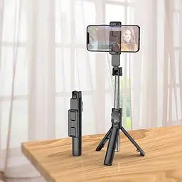 Селфі-монопод Borofone Magic Mirror live broadcast holder BY7 - мініатюра 3