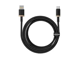 Кабель USB Type-C BASEUS USB-Type-C 60W 1m (P10377802U01-00) чорно золотий - мініатюра 2