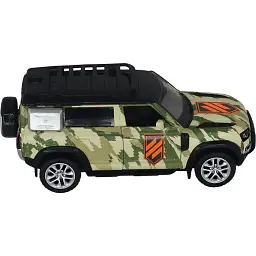 Машинка TechnoDrive серії Шеврони Героїв LAND ROVER DEFENDER 110 "3 ОШБр" - мініатюра 6