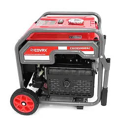 Генератор інверторний COVAX CGO9500iERC, 7.5kW, бензин, однофазний 220V, 50Hz, electrik starter, 4-stroke, бак 15L, 500х422x515mm, 38kg - мініатюра 5