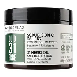Скраб для тіла Phytorelax Vegan&Organic 31 Herbs Oil 500 г (6027307) - мініатюра 2