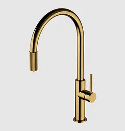 Змішувач для кухні Omnires Switch gold (SW9057GL)