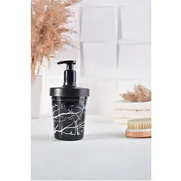 Дозатор для мила Herevin Black Marble, 320 мл (124000-003) - мініатюра 2