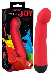 Вібратор силіконовий Colorful Joy Red G-Spot Vibe Orion 42-05875670000 19101 - мініатюра 1
