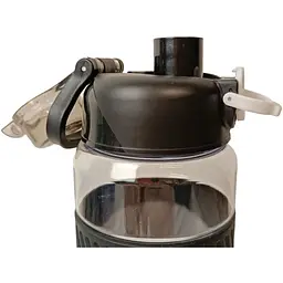 Пляшка для води Gusto GT-699006-900 Way 900 мл чорна (144367) - мініатюра 3