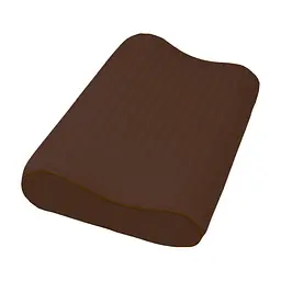 Наволочка MirSon Сатин Stripe 30-0006 Dark Brown 49х32х10,5 см (2200006231356)