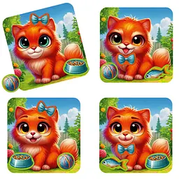 Гра розвиваюча "Емоції Кошеняти" Vladi Toys VT3220-05, 11 магнітів - мініатюра 3