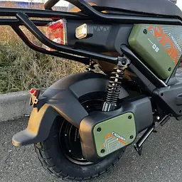 Електроскутер Двомісний Crosser CR4 (1200W, 72V/24Ah) Зелений - мініатюра 4