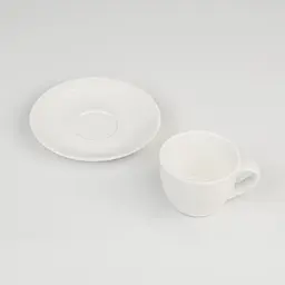 Чашка МВМ My Home Перлина 90 мл біла (KP-100 WHITE) - мініатюра 5