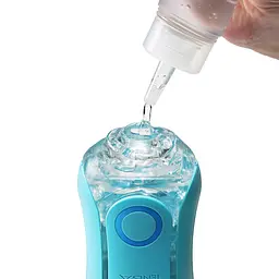 Мастурбатор Tenga Flip Orb - Ocean Blue, з можливістю зміни тиску та стимулювальними кульками всередині - мініатюра 6